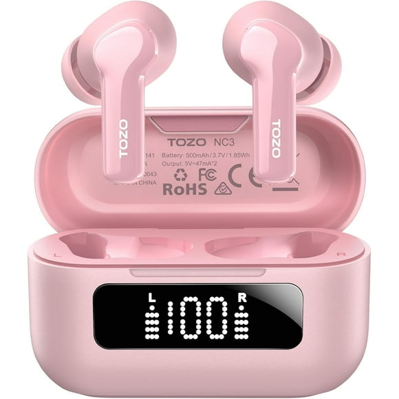 Auriculares inalámbricos TOZO NC3 Hybrid ANC 55H Playtime IPX8