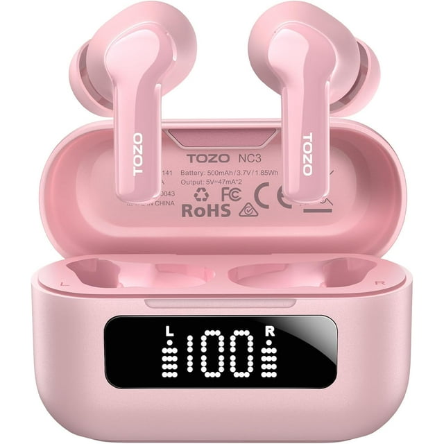 Auriculares inalámbricos TOZO NC3 Hybrid ANC 55H Playtime IPX8