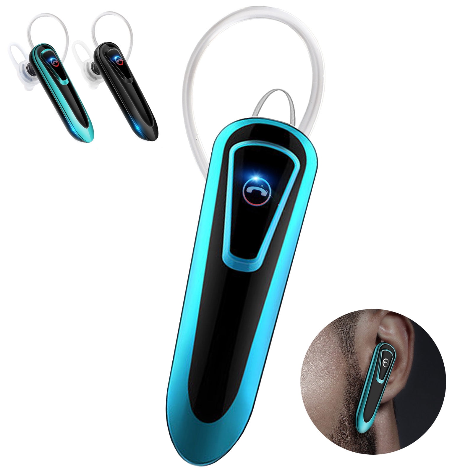 TSV Bluetooth Earpiece for Cell Phone with Mic, Wireless in Ear Earbud