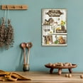 thumbnail image 2 of Rustic Kitchen Wall Art - Kitchenware Pictures for Farmhouse Dining Room Wall Decor, Vintage Kitchen Flowers Canvas Prints, Kitchen Painting Framed Artwork for Country Home Decorations 12x18 Inches, 2 of 6