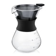 thumbnail image 1 of Cafetera, cafetera de Vidrio con Filtro Permanente de Acero Inoxidable.Cafetera Manual Dripper 400ml, 1 of 9