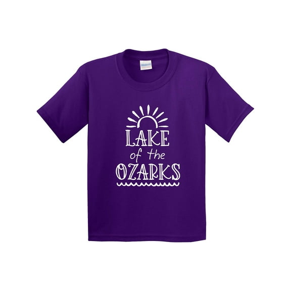 Inktastic Lake of the Ozarks Sun and Lake Youth T-Shirt