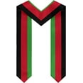 thumbnail image 2 of DABOYOZHZH Malawi Flag Graduation Stole Shawl Sash Honor For Study Aboard International Students, 2 of 9