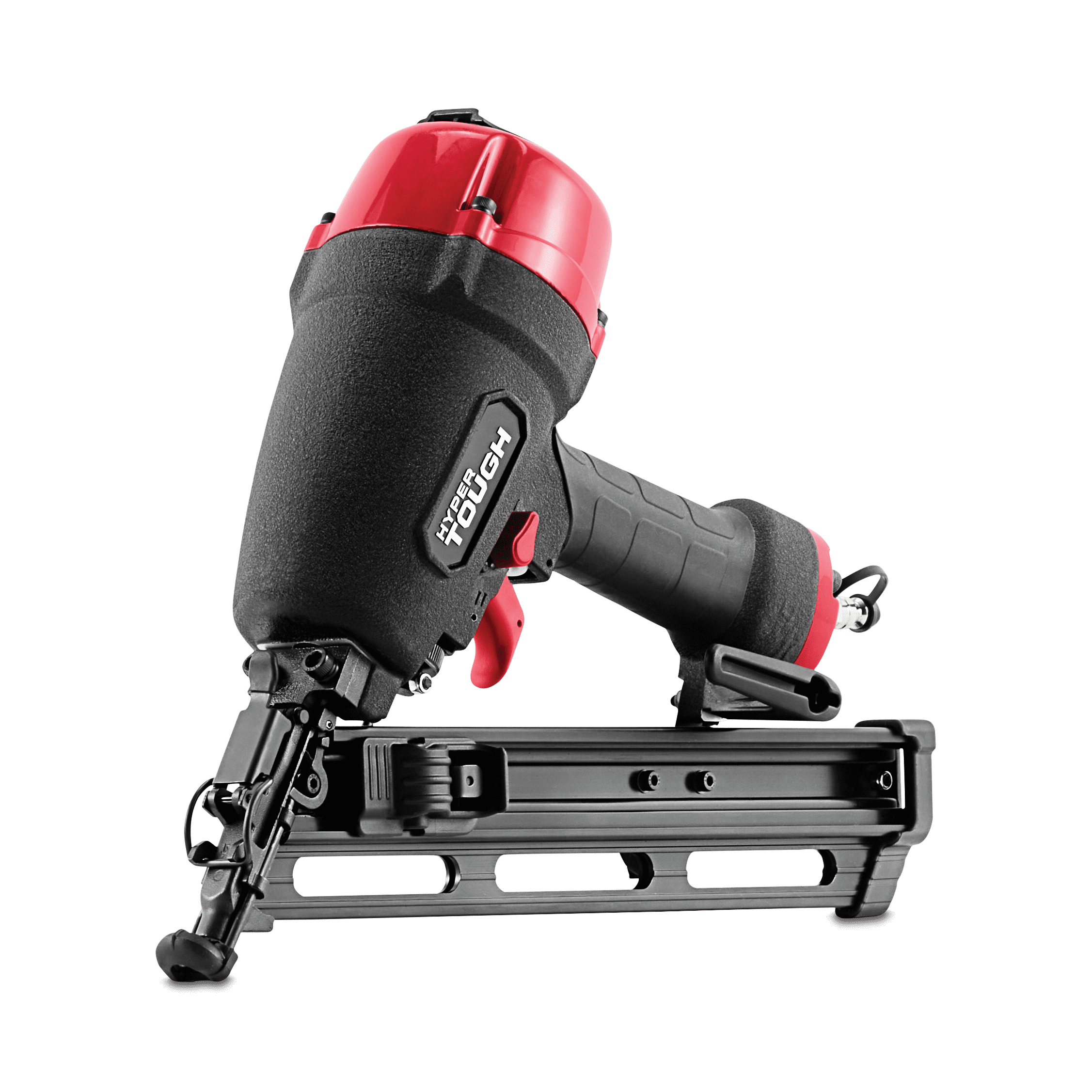 Hyper Tough 15 Gauge Pneumatic Angle Finish Nailer, Angled Finish Nail Gun
