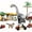 582PCS 3 Minifigures, variant on 75941 Dinosaur Park Building Toy Set – Indominus Rex vs. Ankylosaurus, Perfect Gift for Young Paleontologists