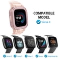thumbnail image 2 of Correa con funda compatible con Fitbit Versa 4/3/2/1/Versa Lite, 2 of 8