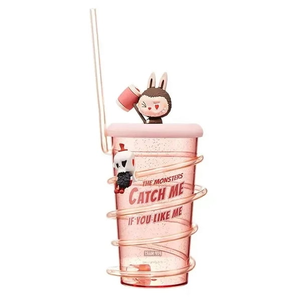 Taza perimetral de cerámica de la serie Monster Labubu 2024, nueva taza creativa 3D para leche, café, agua, oficina, hogar, regalos para festivales
