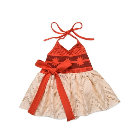 

Seyurigaoka Baby Girl s Strap Yarn Skirt Sleeveless and Backless Bandage Dress