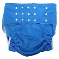 thumbnail image 1 of 1pc Breathable Adult Nappy Simple Diaper Washable Panties Sanitary Pants, 1 of 8