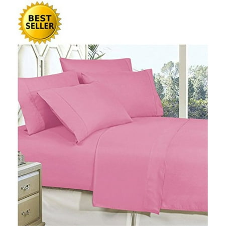 Celine Linen Best, Softest, Coziest Bed Sheets Ever 1800 Thread Count Egyptian Quality Wrinkle-Resistant 4-Piece Sheet Set (Best Quality Softest Sheets)