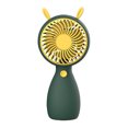 thumbnail image 1 of Mini ventilador de refrigeración por aire de dibujos animados portátil USB ventilador de mano regalos (orejas de conejo verde) Ehuebsd Libre de BPA, 1 of 8