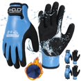 thumbnail image 1 of Guantes de trabajo HANDLANDY impermeables y aislantes para invierno (2 pares), 1 of 7