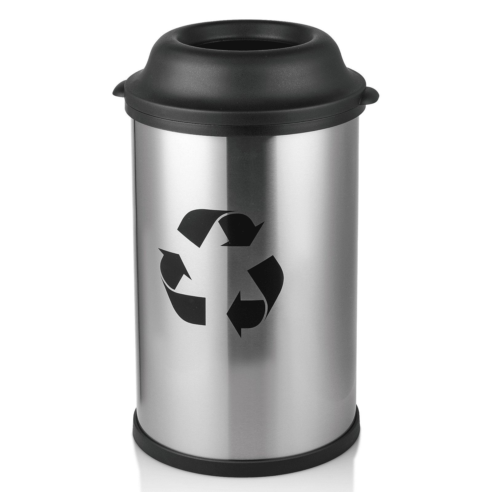 MoNiBloom 13 Gallon Open Top Trash Can, Recycle Bin with Double Handles