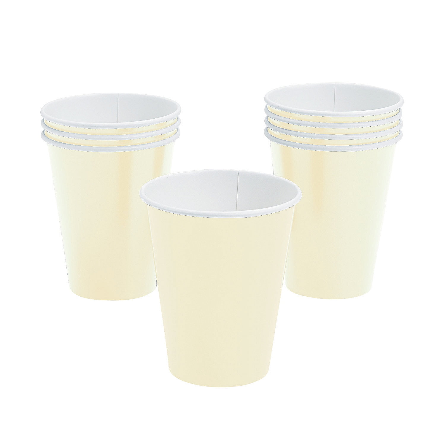 24 Personalized Ivory hot/cold 9oz 60th Anniversary Party Supply Cups for 50th 