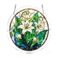 thumbnail image 3 of Acrylic Jigsaw Puzzle Suncatcher-Galactic Colorful Birds, Stained Glass Window Hanging, Home Decor Creative Mom Gifts, Birthday Gifts for Women,Wife, Sisters, Aunt, Besties 7.4in, 3 of 5