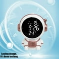 thumbnail image 7 of Kugisaki Alarm Clock with Temperature Display & Nightlight Unique Cute Shape Modern Electronic Clock for Bedroom Home, 7 of 7