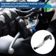 thumbnail image 3 of Palancas de freno y embrague cortas/largas Unique Bargains para Suzuki GSXR1000 09-19, ajustables en 6 posiciones, palanca de freno de manillar negra con mango tono plateado, 1 par, 3 of 7