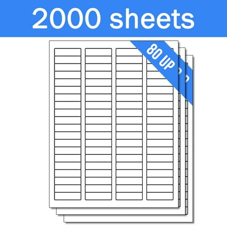 officesmartlabels 1 3 4 x 1 2 inch labels for laser inkjet 80