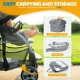 thumbnail image 2 of Orzbow Hook On High Chair with Removable Dining Tray, Baby Table Booster Seat, Easy Clip-On Table, Gray, 2 of 6