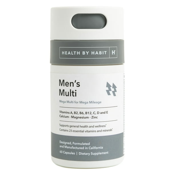 Health By Habit Multivitamin for Men, Vitamin Blend, Magnesium, Zinc