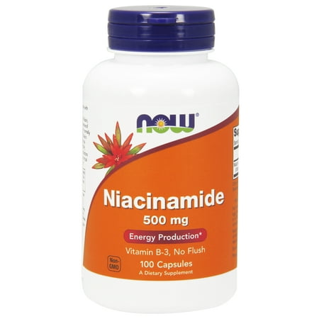 NOW Supplements, Niacinamide (B-3) 500 mg, 100