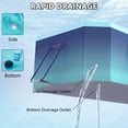 thumbnail image 6 of Beuway 102"Foldable Swimming Pool for 1-5 People,Adult Kids & Pets Non-Inflatable Pool,Above Ground Pool(Blue), 6 of 9