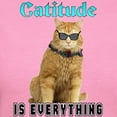 thumbnail image 3 of CafePress - Catitude Women's Dark T Shirt - Women's Traditional Fit Dark T-Shirt, 3 of 4