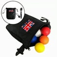 thumbnail image 1 of Bolsa de bolsa para golf con cepillo para golf, de mano con cremallera de pelota para golf para accesorios para golf professional tees Tools Balls Wallet EE.UU DYNWAVEMX Bolsa de pelota de golf, 1 of 8
