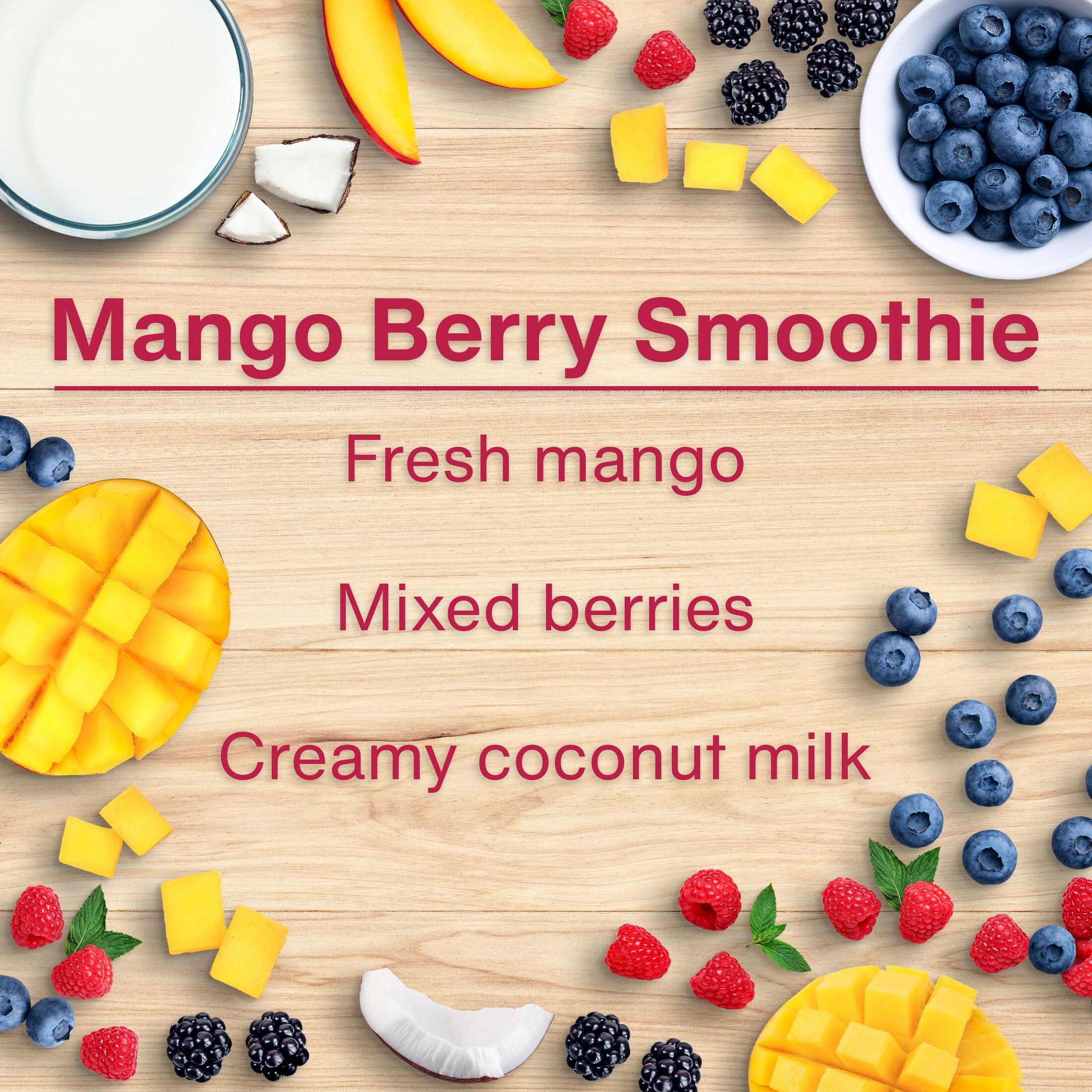 Little Trees Air Freshener Mango Berry Smoothie Fragrance 3-Pack