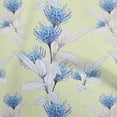 thumbnail image 1 of oneOone Cotton Poplin Twill Pale Yellow Fabric Florals Craft Projects Decor Fabric Printed By The Yard 56 Inch Wide, 1 of 6
