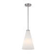 thumbnail image 3 of Satin Nickel One Light Pendant from the Bristol Collection, 3 of 5