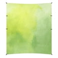 thumbnail image 2 of Portable Beach Tent Sun Shelter With Ground Pegs Water And Wind Resistant Sun Shade Canopy Angle Adjustable Light Green Yellow Watercolor, 2 of 7