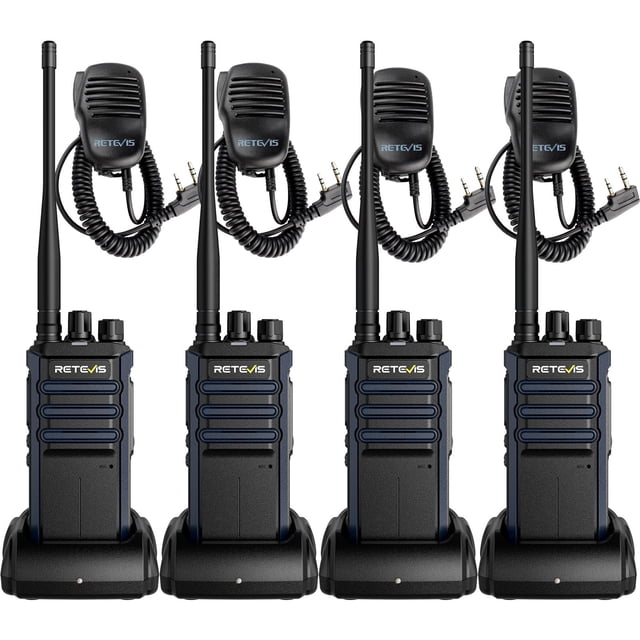 Radio de 2 vías GMRS Walkie Talkies Retevis RT86A de largo alcance