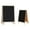 Black, variant on Monyance chalkboard for home 2pcs Mini Wooden Chalkboard Signs for Weddings and Parties(11.81X7.87X0.98Inches)