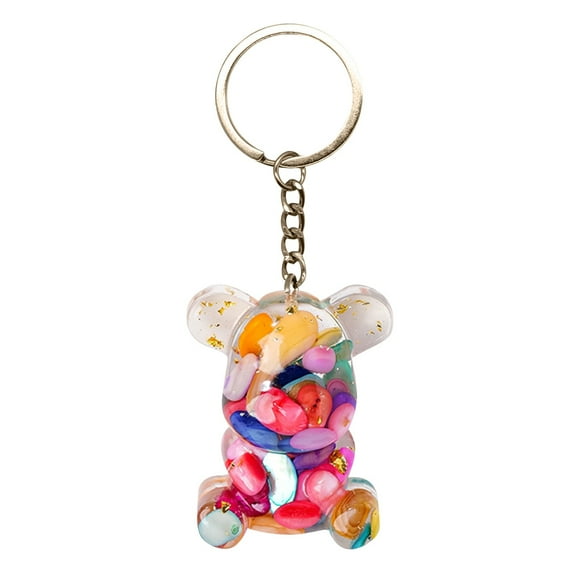 Crystal Stone Keychain Fashionable Unique Lightweight for Bag Car Key Daily Wear Holiday Gift