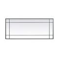thumbnail image 5 of Elegant Decor French Panel Full Length Mirror 30x70 Inch In Black, 5 of 8