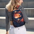thumbnail image 5 of Goofa The Nightmare Before Christmas Pattern Durable Canvas Daypack - High-Quality Vintage Backpack, Compact & Versatile for Travel and Everyday Use-Small, 5 of 5