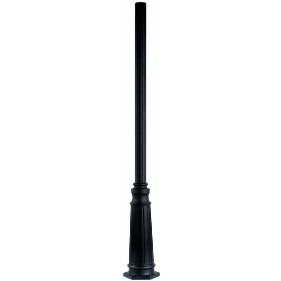 Kichler 9523BKT 96" Outdoor Post w/Base in Black