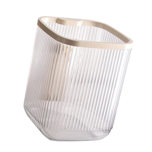Mini contenedor de plásstico para mesita de Noche de Escrito de Oficina, Tamaña Compacto, Multiusos, Elegante y Própico, Portátil y Liviano Con Material Ecológico