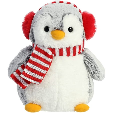 Aurora World Holiday - 9" Pompom Penguin, White