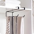 thumbnail image 2 of Modern Minimalists Iron Towel Holders Set of 2 Convenient for Wall Mounted Convenience In Multiple Room Daily Use, 2 of 8