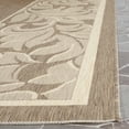 thumbnail image 3 of Safavieh Courtyard Steve Oriental Indoor/Outdoor Runner Rug, Brown/Natural, 2'3" x 6'7", 3 of 8