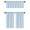 Baby Blue, variant on Country Plaid Gingham Checkered Farmhouse 3 Pc Cafe Kitchen Curtain Tier & Valance Set - Black