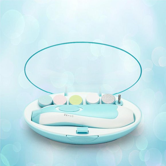 Electric Baby Nail Trimmer Baby Scissors Babies Nail Care Nail Care Safe Nail Clipper Cutter For Kids Infant Newborn Nail Trimmer Manicure