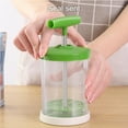 thumbnail image 3 of Maoww 1PC Manual Press Double Mesh Creamer Foamer DIY Cream Maker Baking Tools Green, 3 of 6