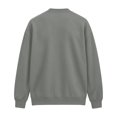 thumbnail image 4 of Button Down V-Neck Jacket for Men, Trendy Long Sleeve Solid Color Loose Fit Fall Casual Cozy Streetwear Outerwear Gray XL, 4 of 5