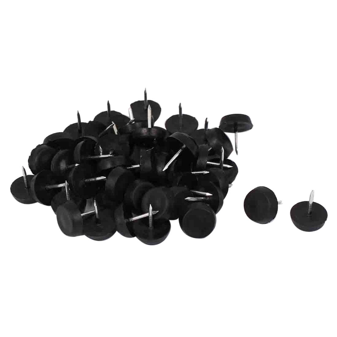 Plastic Chair Table Glide Nail Black 50 Pcs for Furniture Feet Walmart Canada