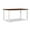 White and Honey, variant on Pemberly Row 2 Tone Wood Dining Table in Rustic Taupe and Vanilla White