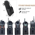 thumbnail image 5 of Radio Strap Holster With an Adjustable, Widened Shoulder Strap Featuring 3M Reflective Strips, a Mic Clip, and an Anti-Sway Design – A Secure Carrying System for Small/Medium Radio, 5 of 5