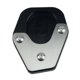 thumbnail image 2 of Almohadilla de placa de extensión de caballete lateral para Negro Cola  almohadilla del soporte de la motocicleta, 2 of 7